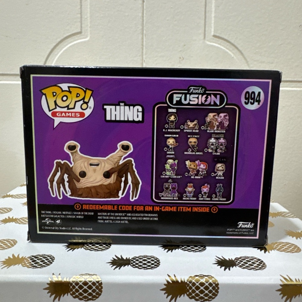 Funko Pop Games Thing Figure - Brown and Purple - Picture 3 of 3